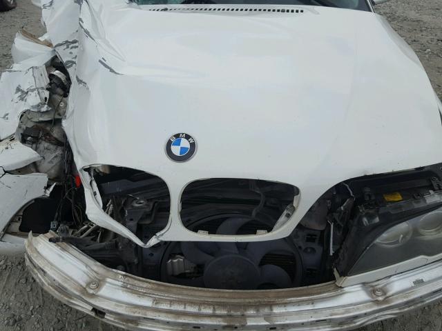 WBABW33455PL36715 - 2005 BMW 325 CI WHITE photo 7