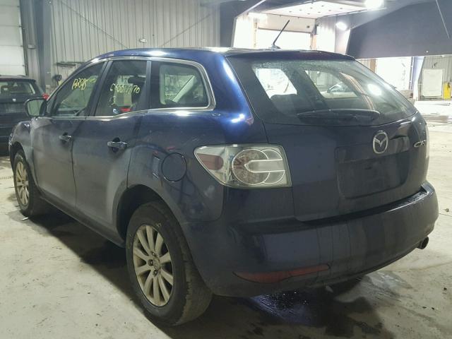 JM3ER2WM3A0341175 - 2010 MAZDA CX-7 BLUE photo 3