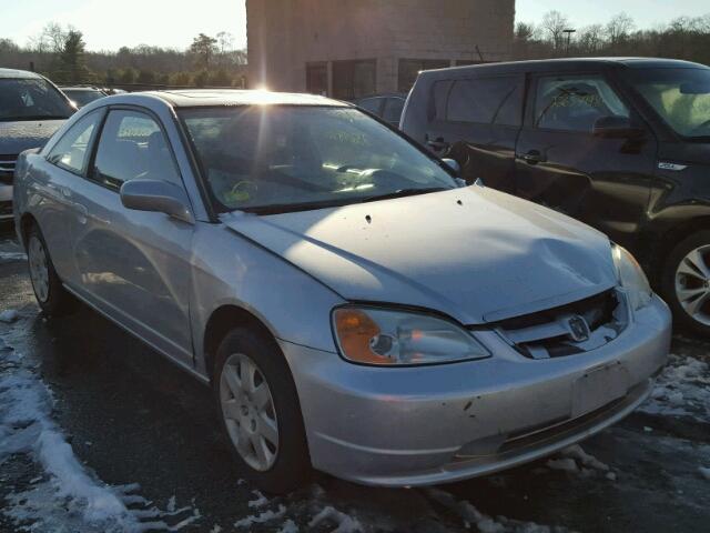 1HGEM219X2L010590 - 2002 HONDA CIVIC EX ნაცრისფერი ფოტო 1