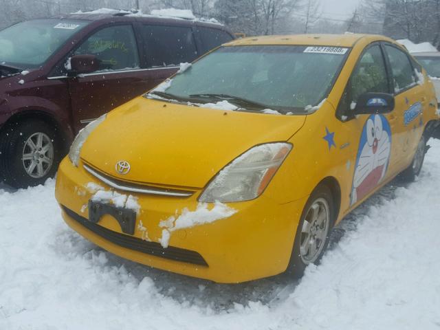 JTDKB20U877599927 - 2007 TOYOTA PRIUS YELLOW photo 2