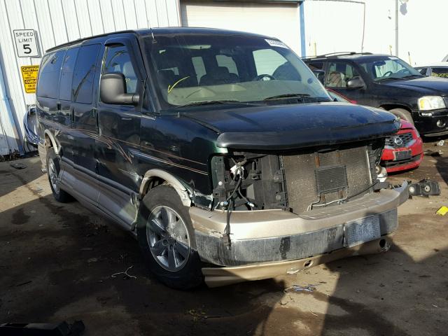 1GBFG15T751263297 - 2005 CHEVROLET EXPRESS G1 GREEN photo 1