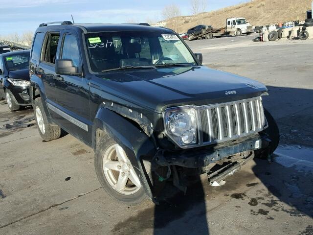 1J4PN5GK2BW548080 - 2011 JEEP LIBERTY LI GREEN photo 1