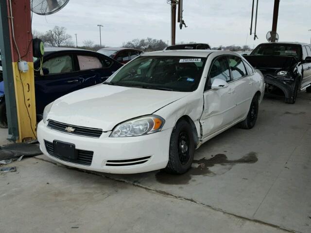 2G1WS55R879231696 - 2007 CHEVROLET IMPALA POL WHITE photo 2