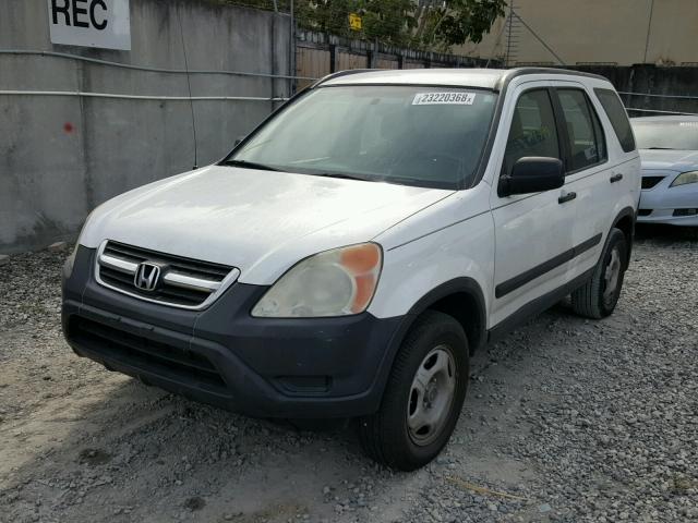 SHSRD68443U103068 - 2003 HONDA CR-V LX WHITE photo 2