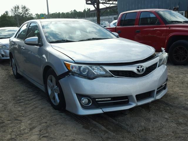 4T1BF1FK6EU802568 - 2014 TOYOTA CAMRY L SILVER photo 1