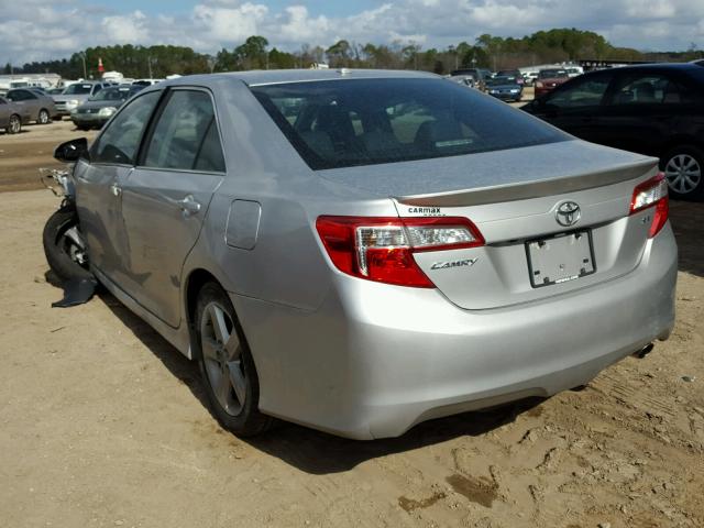 4T1BF1FK6EU802568 - 2014 TOYOTA CAMRY L SILVER photo 3