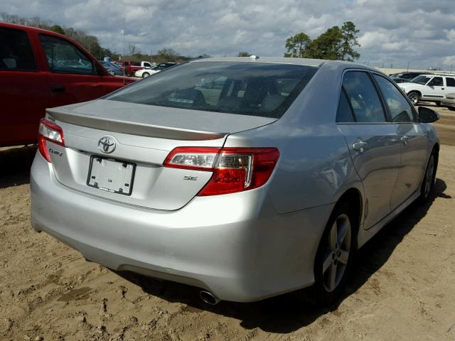 4T1BF1FK6EU802568 - 2014 TOYOTA CAMRY L SILVER photo 4