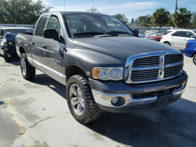 1D7HU18D94S573015 - 2004 DODGE RAM 1500 S GRAY photo 1