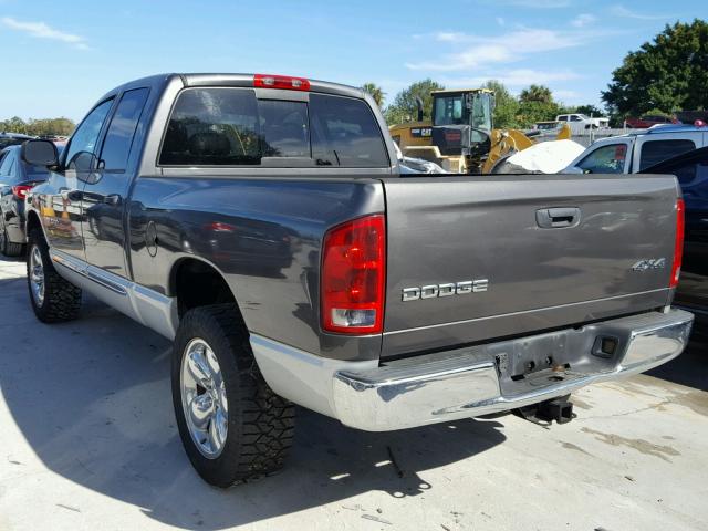 1D7HU18D94S573015 - 2004 DODGE RAM 1500 S GRAY photo 3