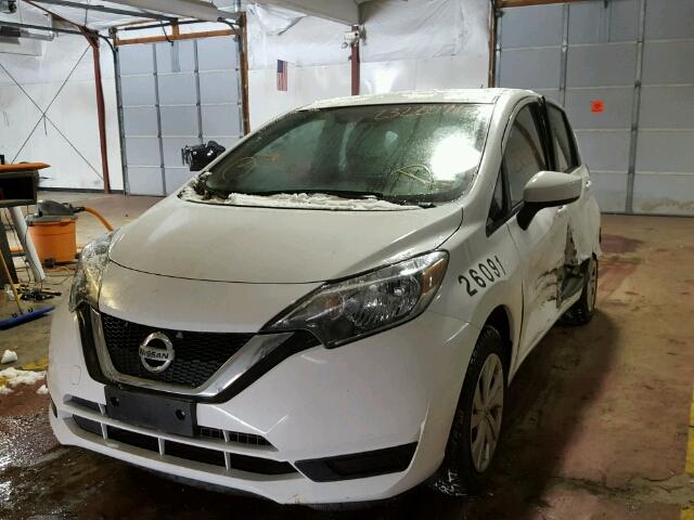 3N1CE2CP6HL354190 - 2017 NISSAN VERSA NOTE WHITE photo 2