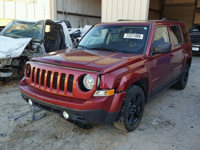 1C4NJPBA5FD191255 - 2015 JEEP PATRIOT SP RED photo 2