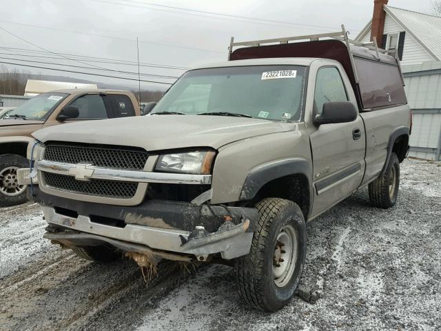 1GCHK24U43E360997 - 2003 CHEVROLET SILVERADO GOLD photo 2