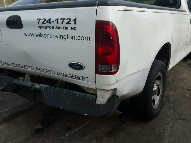 2FTRF17264CA09013 - 2004 FORD F-150 HERI WHITE photo 9