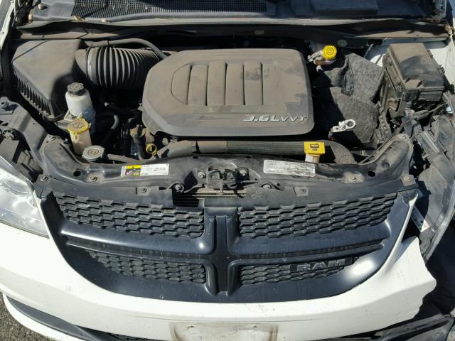 2C4RRGAG0DR596434 - 2013 RAM TRADESMAN WHITE photo 7