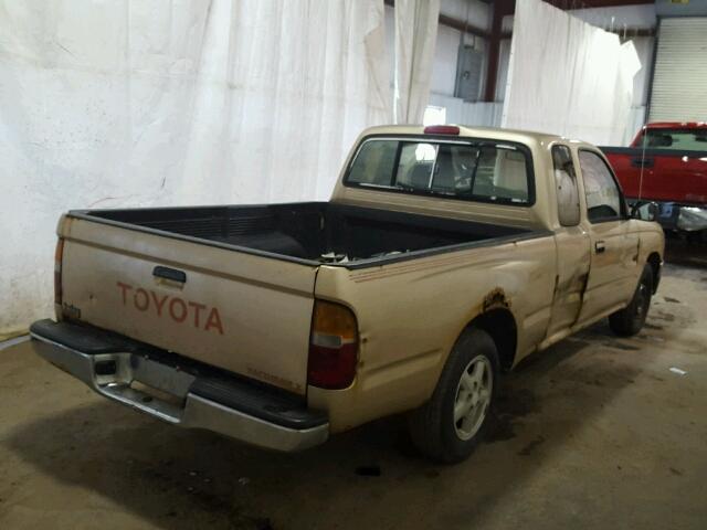 4TAVL52N9TZ095673 - 1996 TOYOTA TACOMA XTR GOLD photo 4