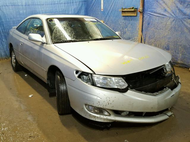 2T1CE22P83C020656 - 2003 TOYOTA CAMRY SOLA SILVER photo 1