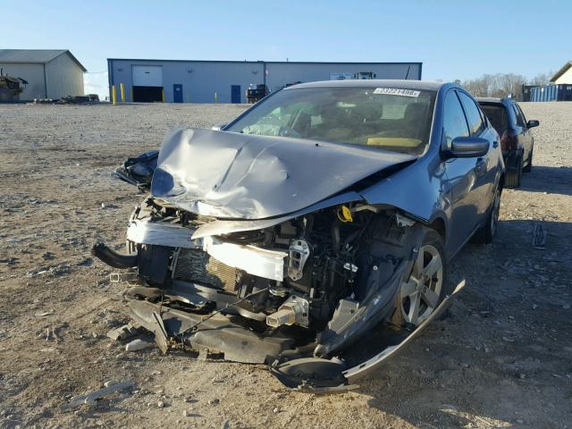 1C3CDFBB8FD336665 - 2015 DODGE DART SXT SILVER photo 2