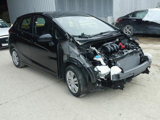 JHMGK5H53GX017106 - 2016 HONDA FIT LX Noir photo 1