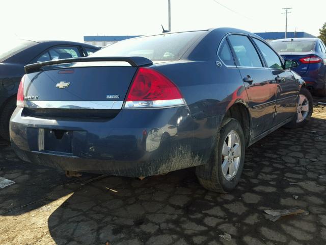 2G1WT58K689265911 - 2008 CHEVROLET IMPALA LT GRAY photo 4