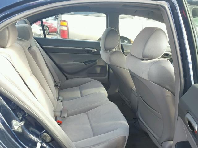 1HGFA168X8L081627 - 2008 HONDA CIVIC EX ლურჯი ფოტო 6