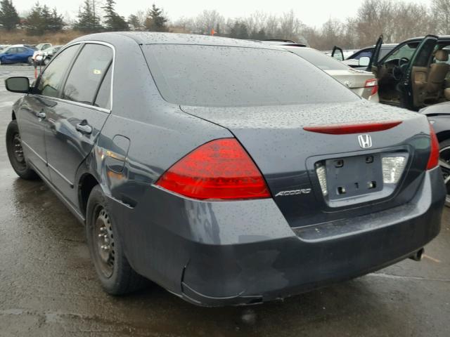 1HGCM56447A153009 - 2007 HONDA ACCORD LX GRAY photo 3