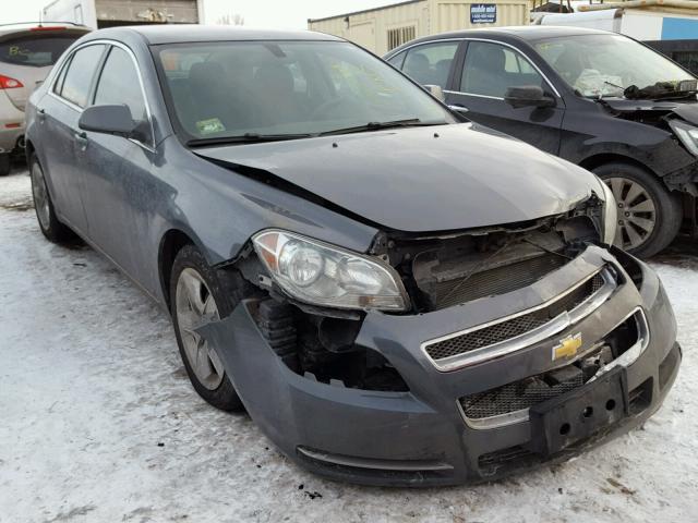 1G1ZH57B694269767 - 2009 CHEVROLET MALIBU 1LT GRAY photo 1