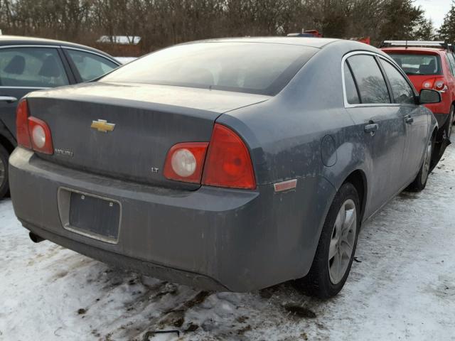 1G1ZH57B694269767 - 2009 CHEVROLET MALIBU 1LT GRAY photo 4