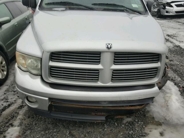 1D7HU18Z02J261129 - 2002 DODGE RAM 1500 SILVER photo 7