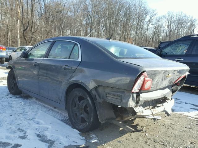 1G1ZG57B69F232581 - 2009 CHEVROLET MALIBU LS GRAY photo 3
