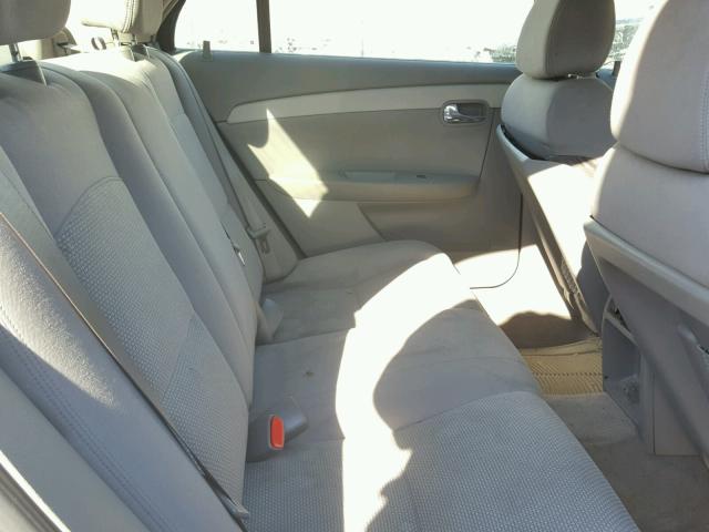 1G1ZG57B69F232581 - 2009 CHEVROLET MALIBU LS GRAY photo 6