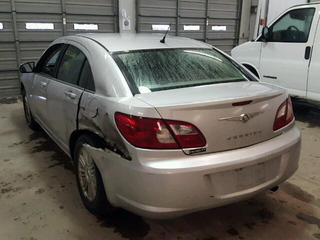 1C3LC46K77N510755 - 2007 CHRYSLER SEBRING SILVER photo 3