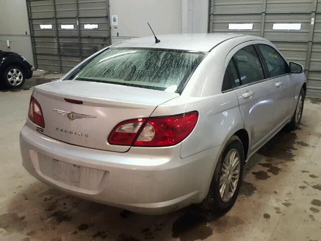 1C3LC46K77N510755 - 2007 CHRYSLER SEBRING SILVER photo 4