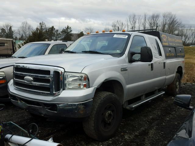 1FTSW21585EA27793 - 2005 FORD F250 SUPER SILVER photo 2