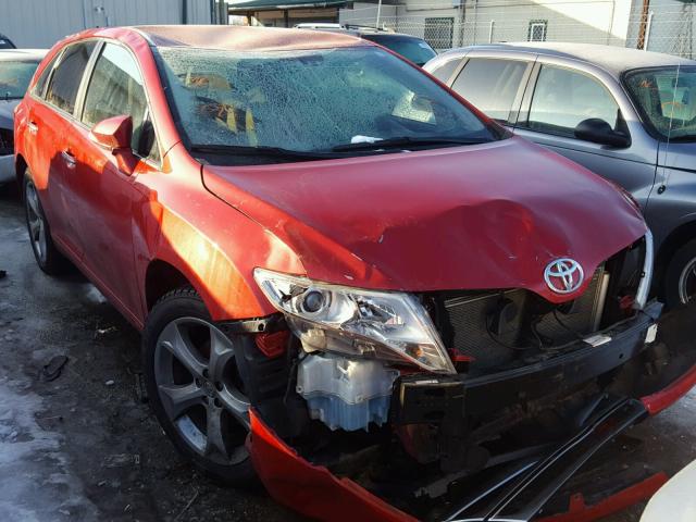 4T3BK3BBXDU087703 - 2013 TOYOTA VENZA LE RED photo 1