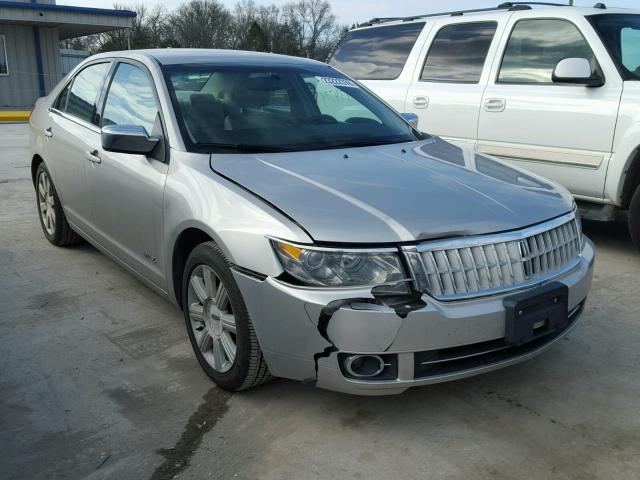 3LNHM26T87R672415 - 2007 LINCOLN MKZ SILVER photo 1