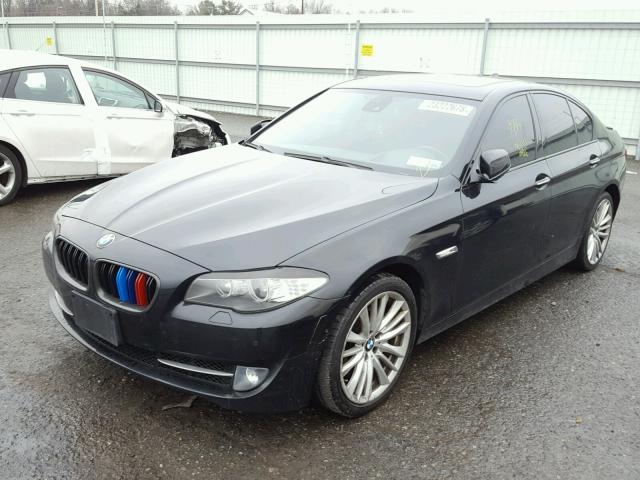 WBAFR9C5XBC270394 - 2011 BMW 550 I BLACK photo 2