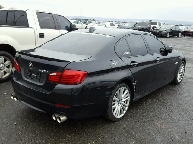 WBAFR9C5XBC270394 - 2011 BMW 550 I BLACK photo 4