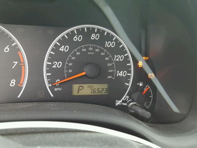 5YFBU4EE3DP202917 - 2013 TOYOTA COROLLA BA WHITE photo 8