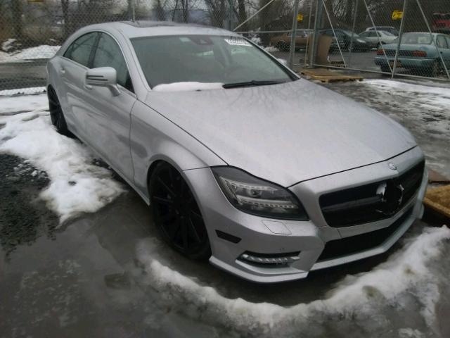 WDDLJ7DB2CA041779 - 2012 MERCEDES-BENZ CLS 550 SILVER photo 1