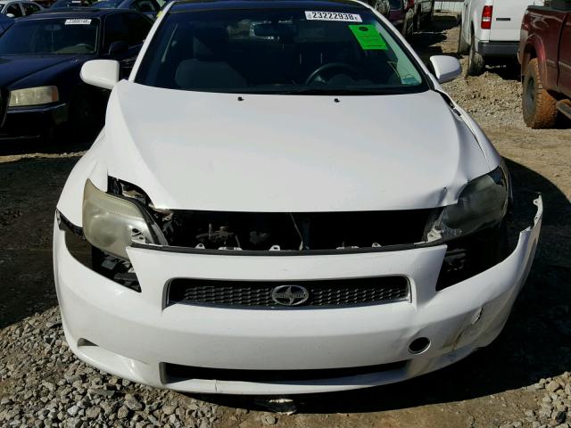 JTKDE177950004754 - 2005 TOYOTA SCION TC 白色 照片 9