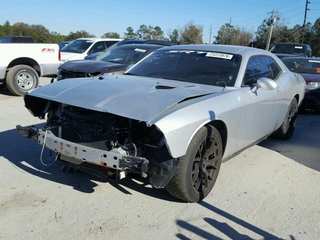 2B3CJ7DW7AH238735 - 2010 DODGE CHALLENGER SILVER photo 2