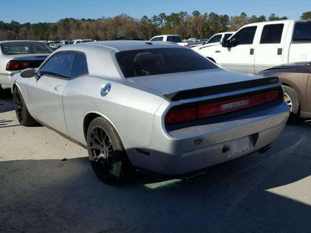 2B3CJ7DW7AH238735 - 2010 DODGE CHALLENGER SILVER photo 3