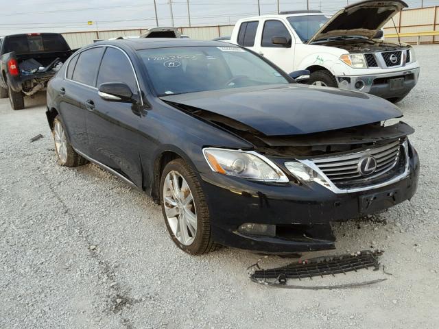 JTHBC1KS4B5023032 - 2011 LEXUS GS 450H BLACK photo 1