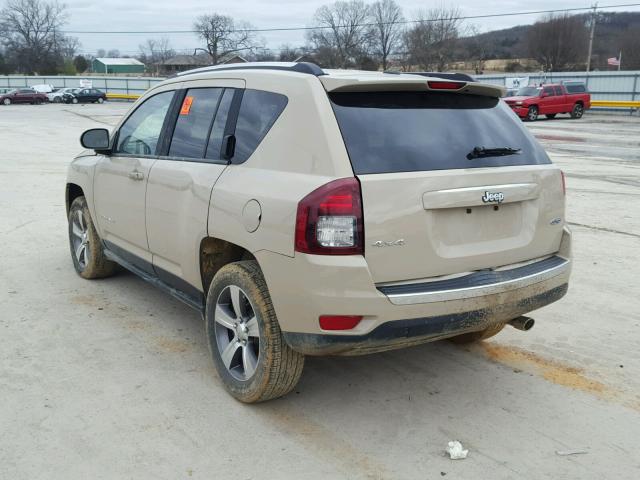 1C4NJDEB4GD793679 - 2016 JEEP COMPASS LA GOLD photo 3