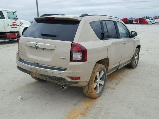 1C4NJDEB4GD793679 - 2016 JEEP COMPASS LA GOLD photo 4