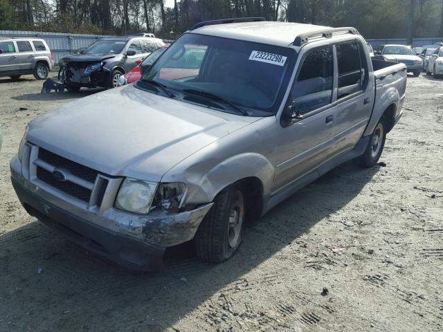 1FMZU67K65UA43596 - 2005 FORD EXPLORER S SILVER photo 2