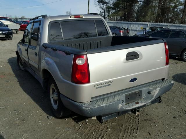 1FMZU67K65UA43596 - 2005 FORD EXPLORER S SILVER photo 3