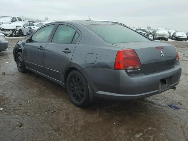 4A3AB36S06E022730 - 2006 MITSUBISHI GALANT LS GRAY photo 3