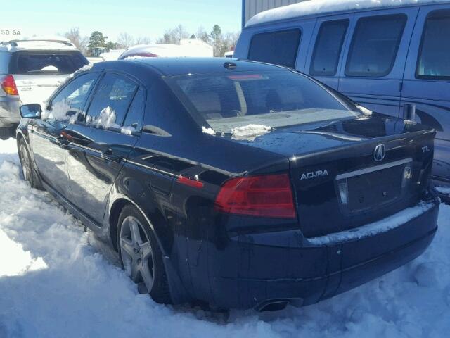 19UUA66266A042672 - 2006 ACURA 3.2TL BLACK photo 3