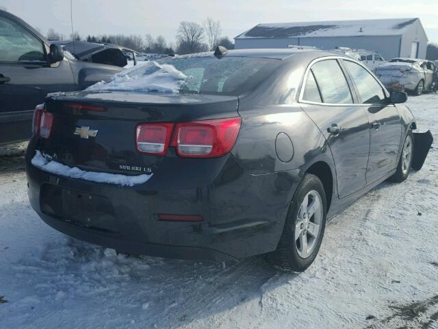 1G11B5SL5EF139475 - 2014 CHEVROLET MALIBU LS BLACK photo 4